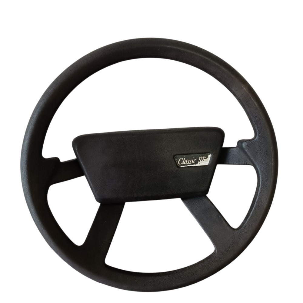 Volante Gm Monza Classic Se 1987 1988 Original C/detalhe Preto