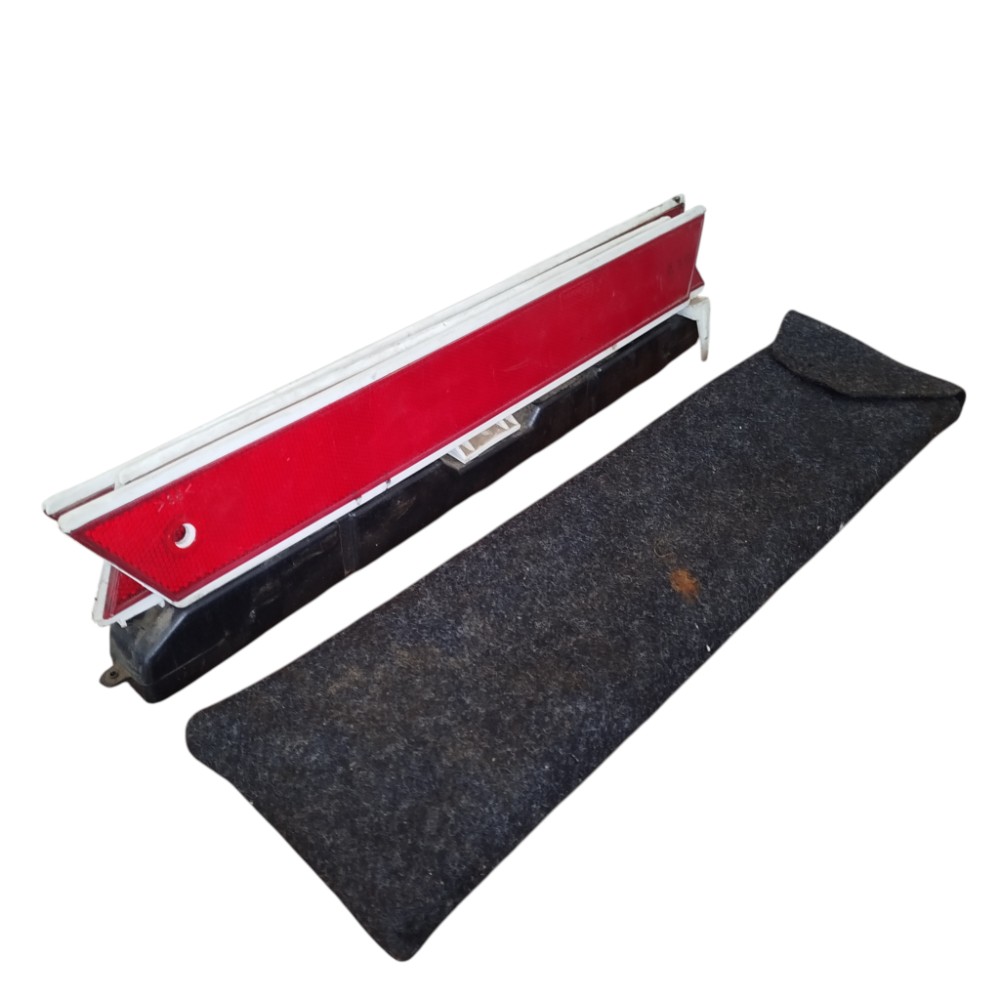 Triângulo Segurança Sinalizador Automotivo Capa Universal