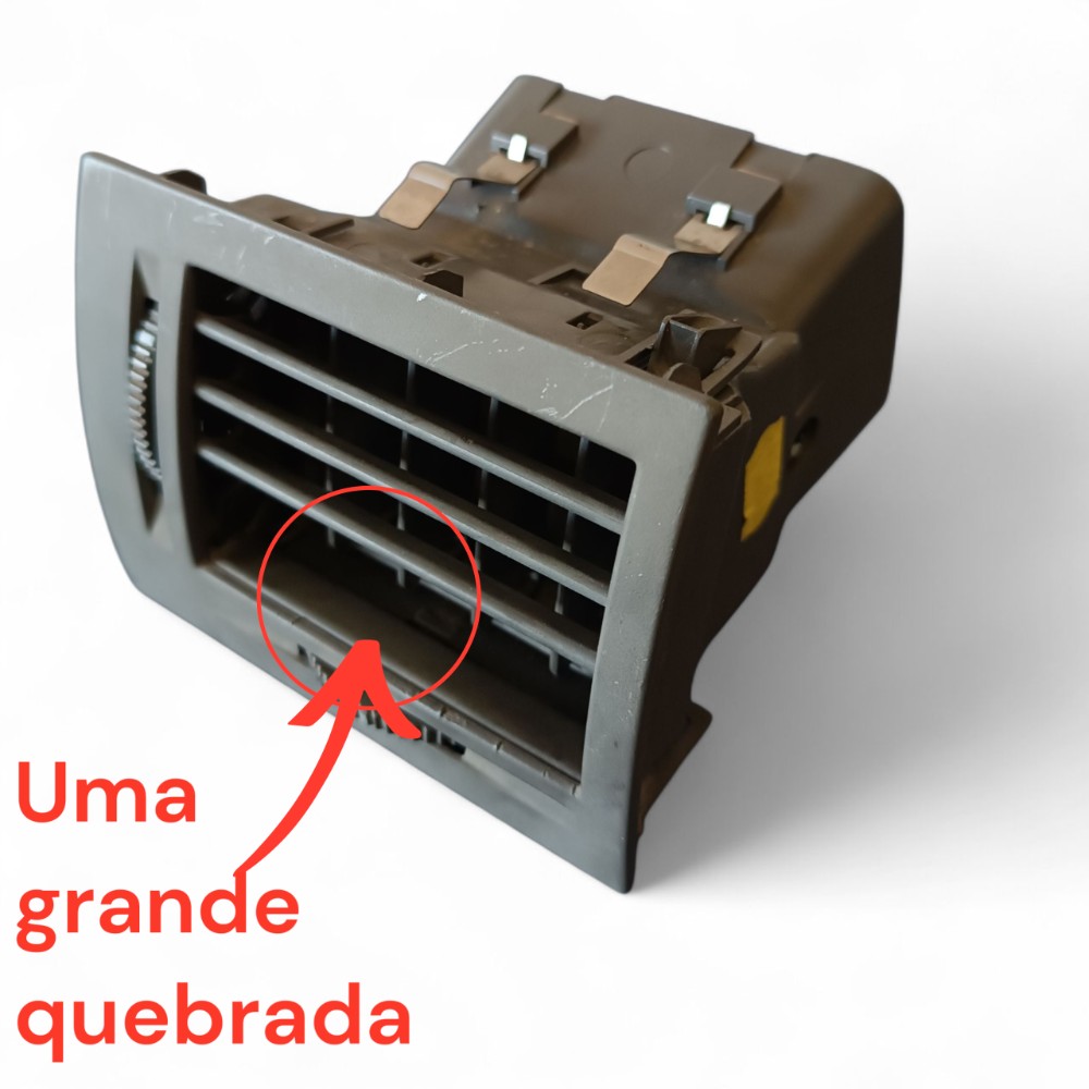Difusor Ar Esquerdo Painel Gm Meriva 2003 A 2012 C/detalhe 2