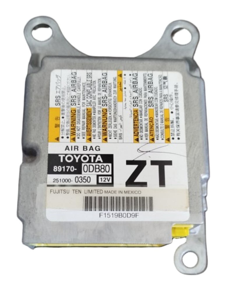 Módulo Eletrônico Ecu 2510000350 Toyota Yaris 018 022 Aab32