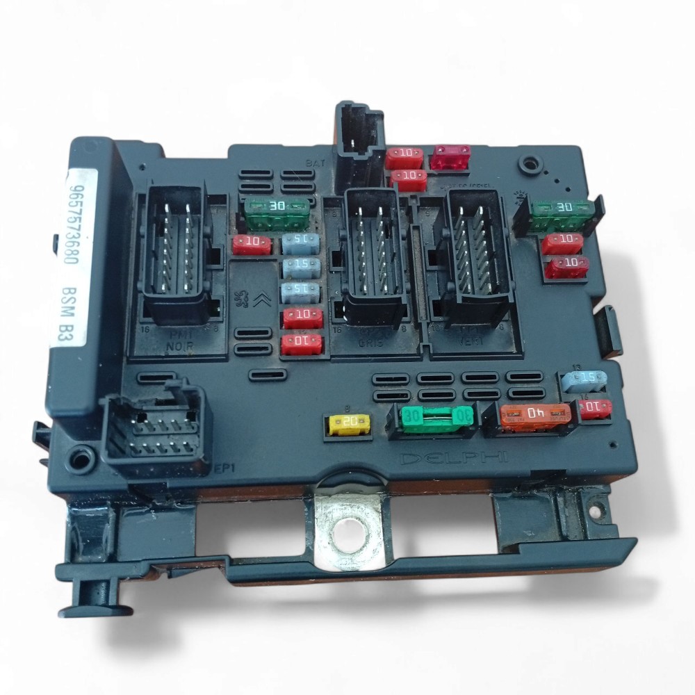 Modulo Bsm Caixa Fusíveis Peugeot 207 Citroen C3 2007