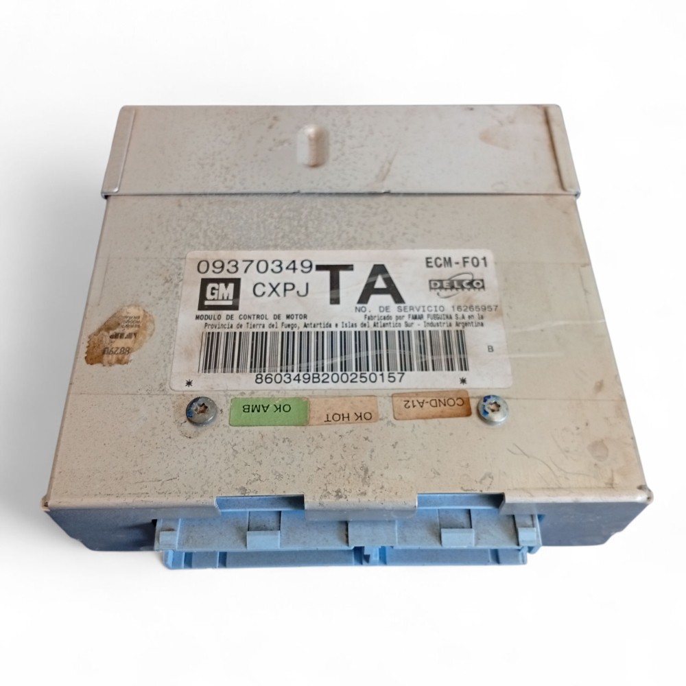 Módulo Injeção 1.0 0937 0349 8v Cxpj Ta Gm Corsa Original