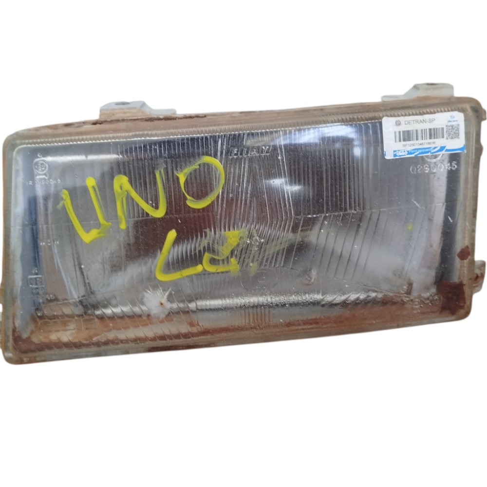 Farol Dianteiro Esquerdo Fiat Uno Mille Ex Original  Esquerdo motorista