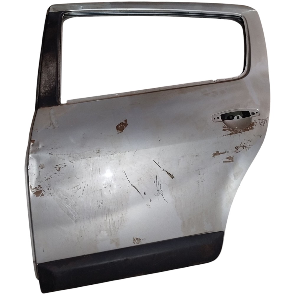 Porta traseira esquerda Renault Sandero 2009 2010 C/Detalhes