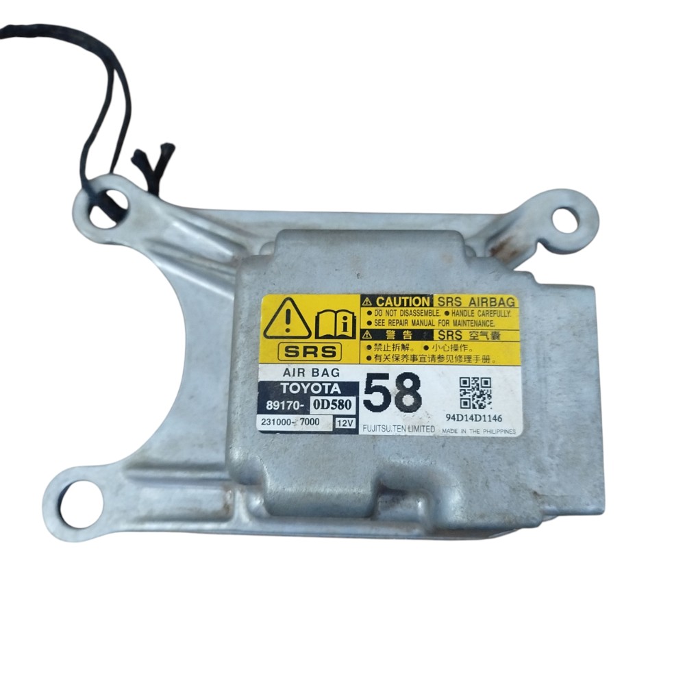 Módulo airbag toyota etios 1.5 2013 a 2019 original