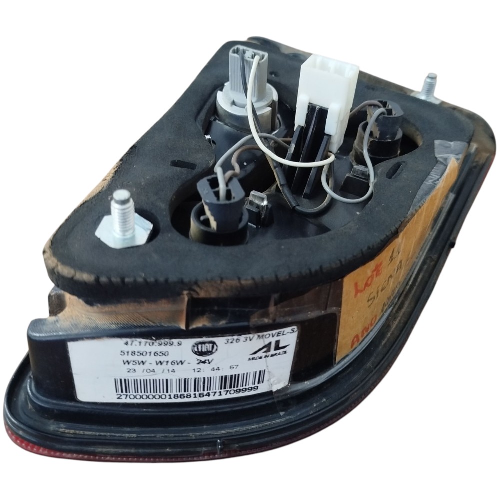Lanterna Tampa Traseira Fiat Grand Siena 2012 A 2021 Esquerdo ORIGINAL 4