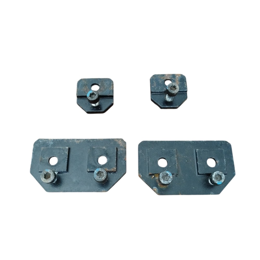 Calços Fixação Banco Dianteiro Fiat Palio 2002/2009 Original Preta