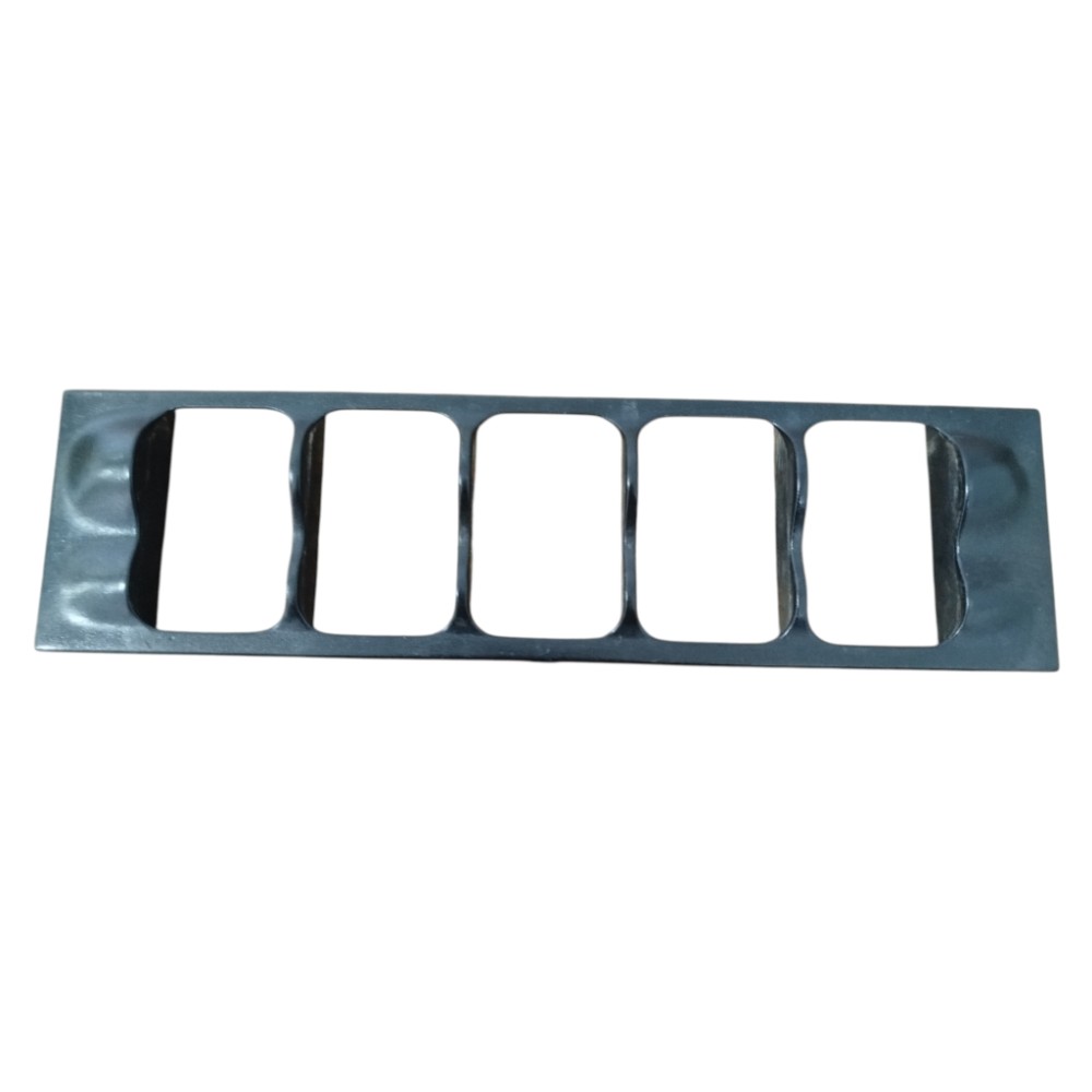 Moldura Botões Painel Vw Gol Saveiro 2003 Original Preta