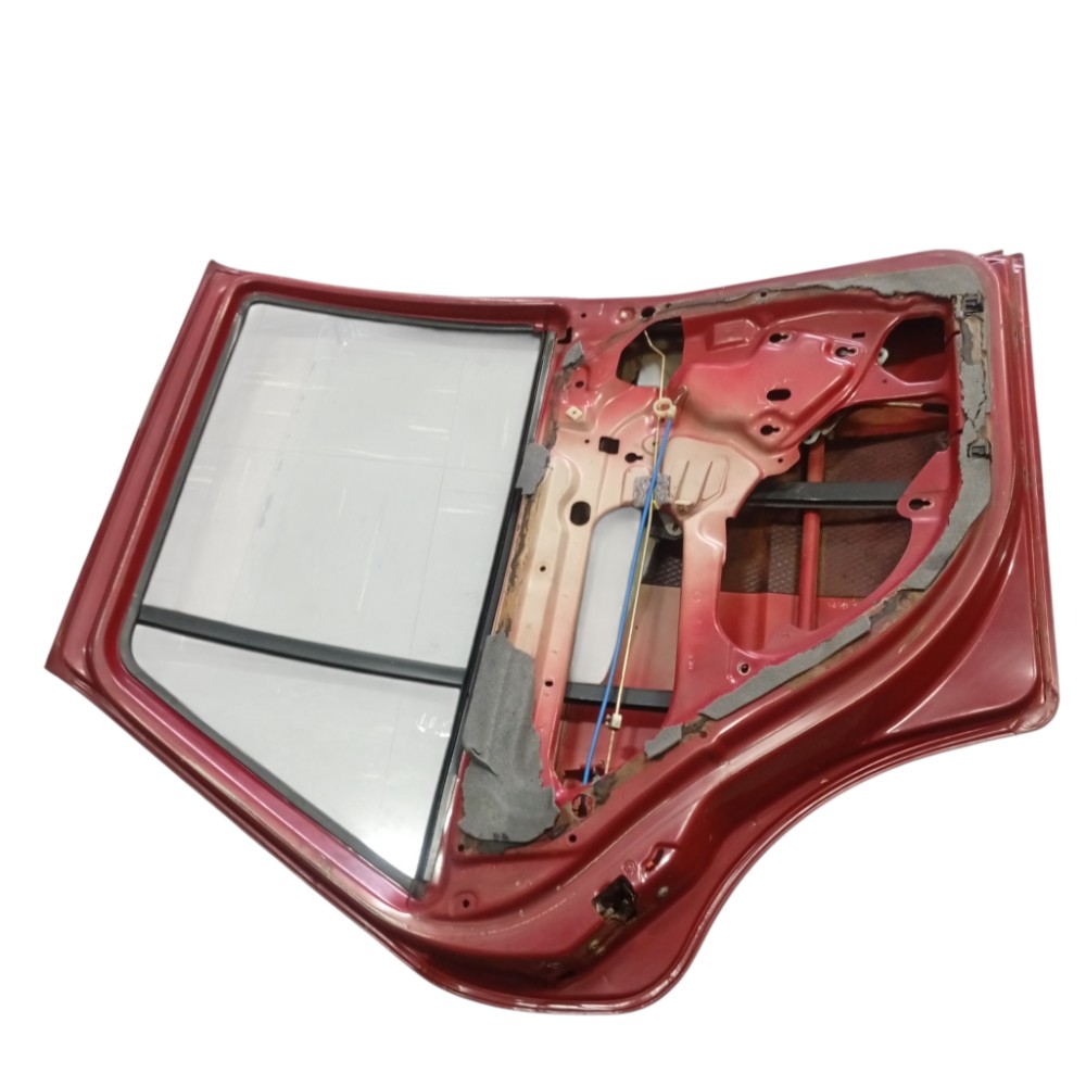 Porta Traseira Esquerda Vw Parati 16v Tour 2002 Original Traseira Esquerda Vermelho 4