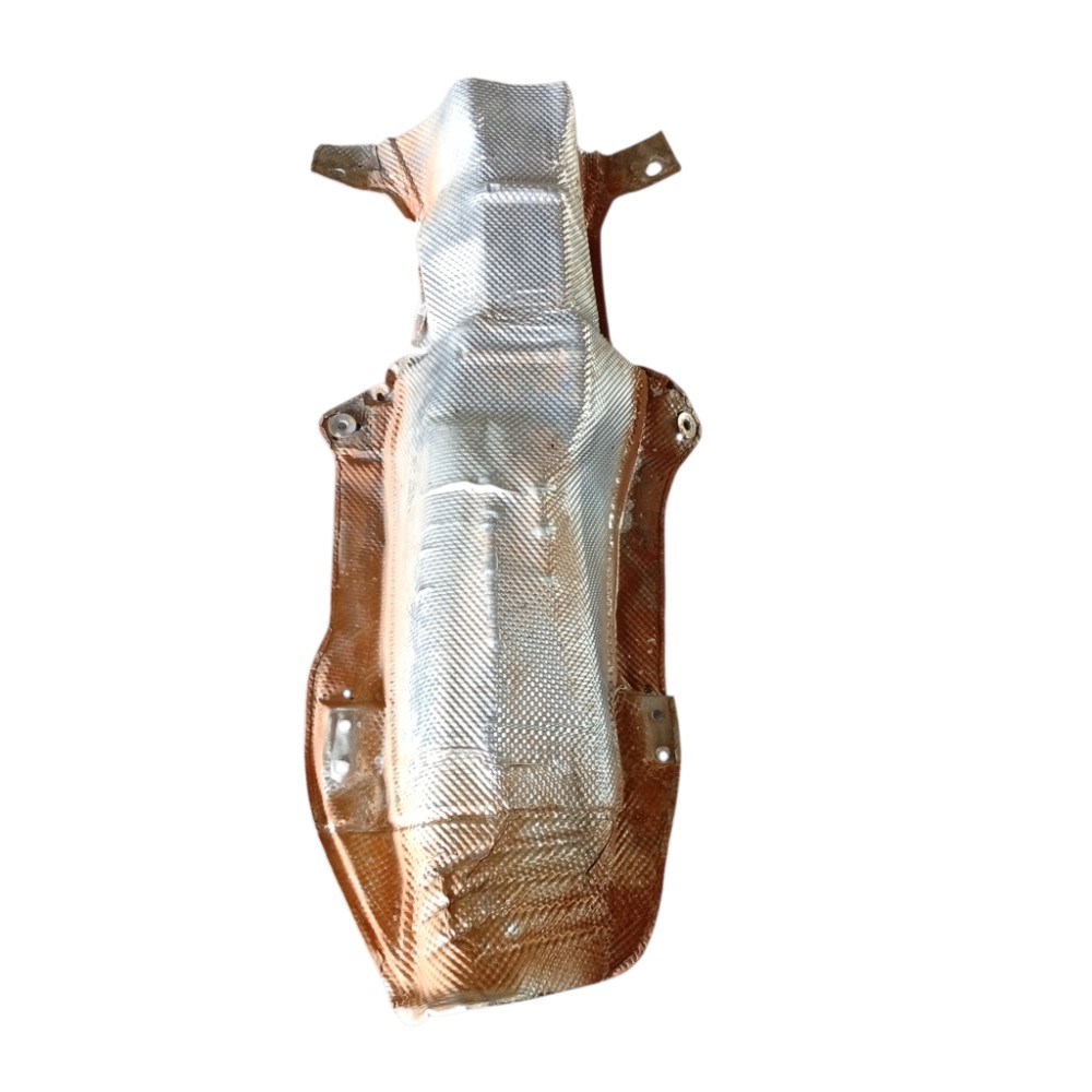 Defletor Calor Escapamento Vw Fox 2011 A 2018 C/detalhe