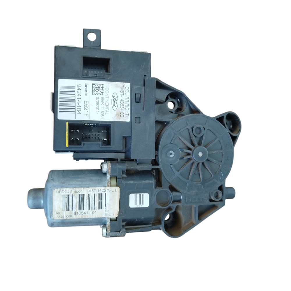 Motor Maquina Vidro Traseiro Direito Ford Focus 2009 A 2013