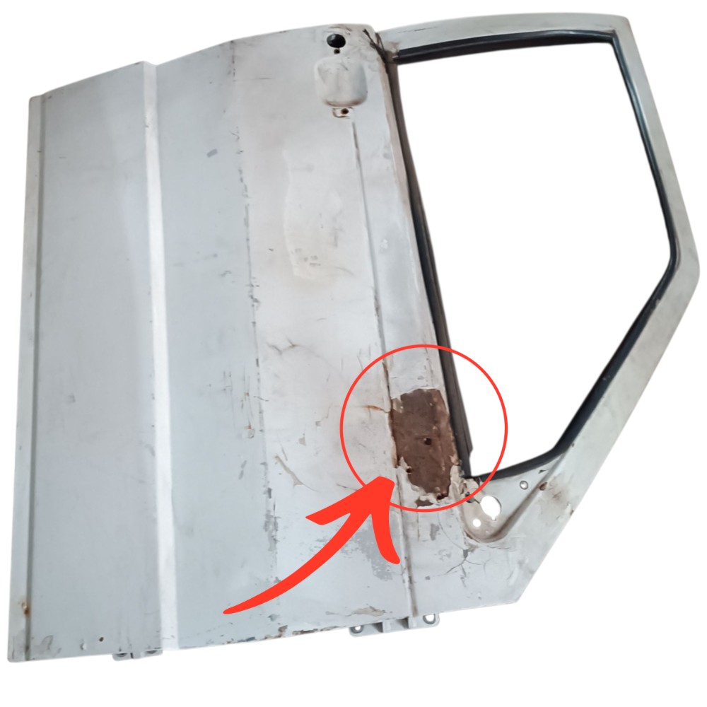 Porta Dianteira Direita Fiat Fiorino 1991 A 2001 C/detalhes 2