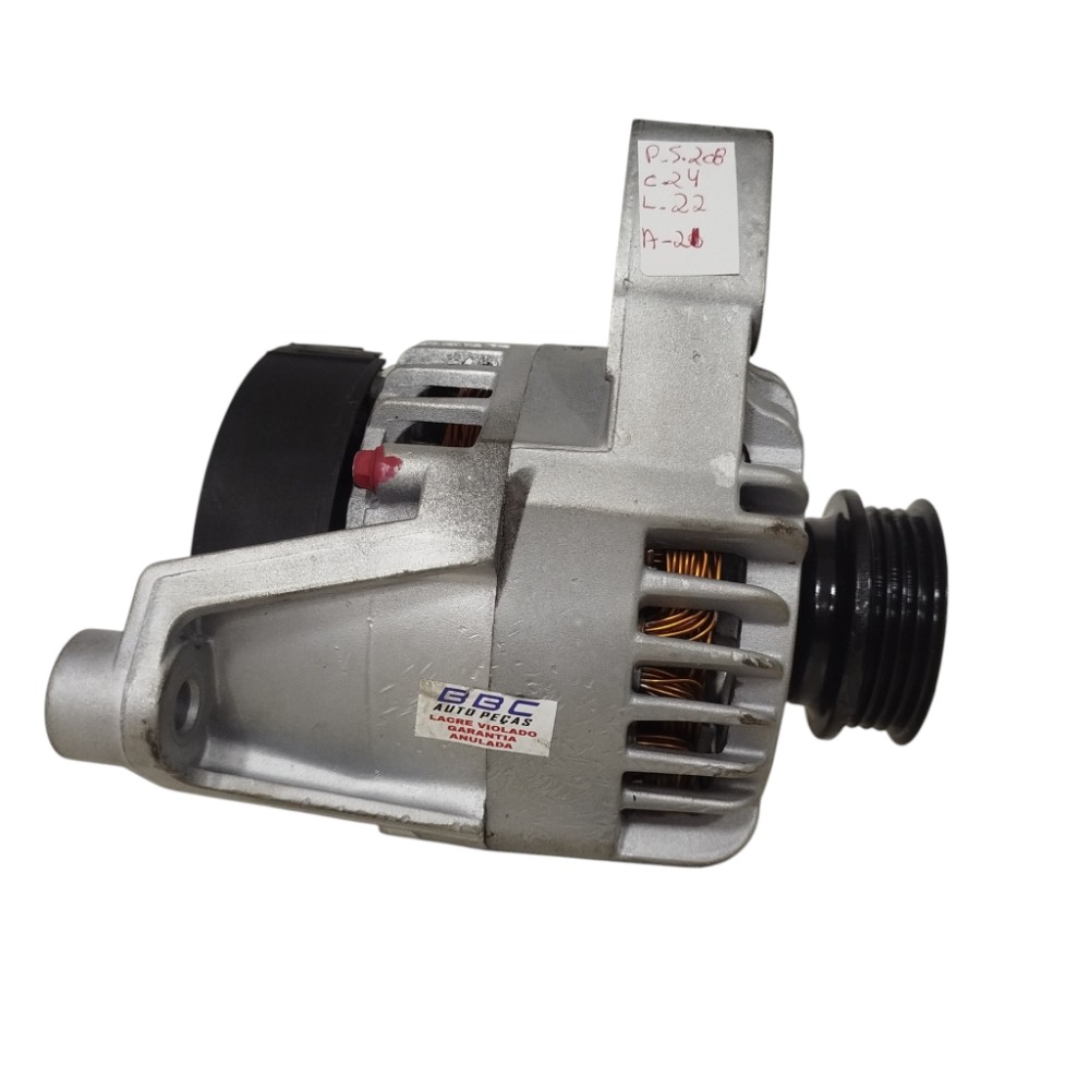 Alternador Fire Fiat Uno Pálio Strada 70 Amp S /Ar