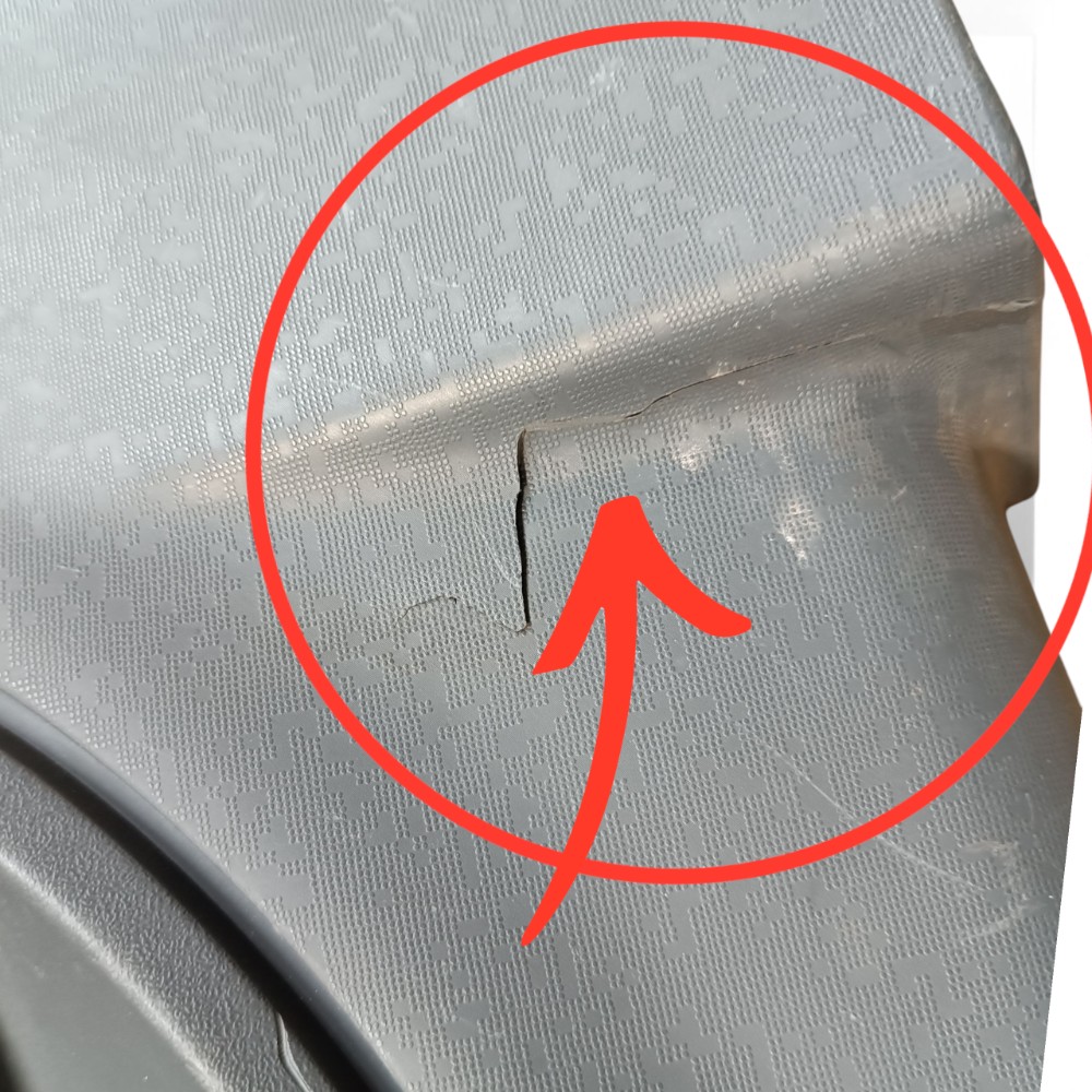 Forro lateral traseir direita FIAT UNO Vivace 2010 6