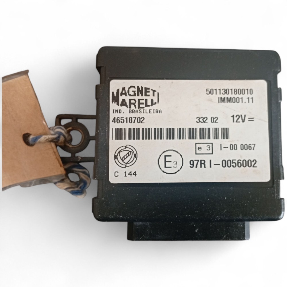 Módulo Imobilizador Fiat Palio Uno 1998 A 2007 Original