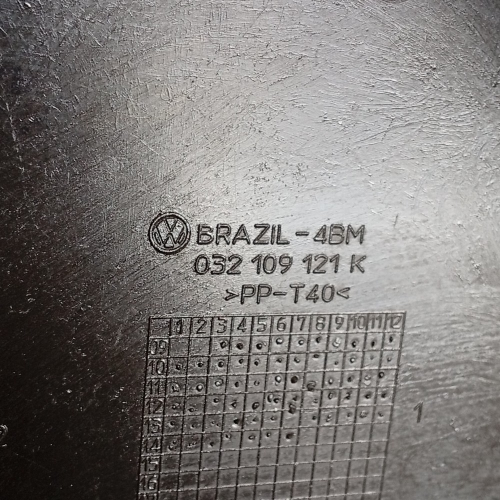 Capa Correia Dentada Superior Proteção Vw Gol G5 Original 7