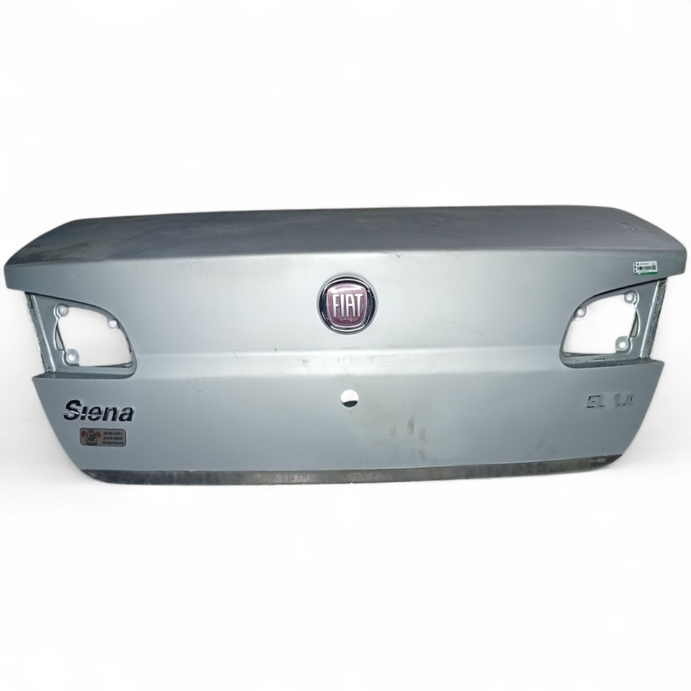Tampao Traseiro Fiat Siena El 1.4 Flex 2013 2014 Original  – Prata