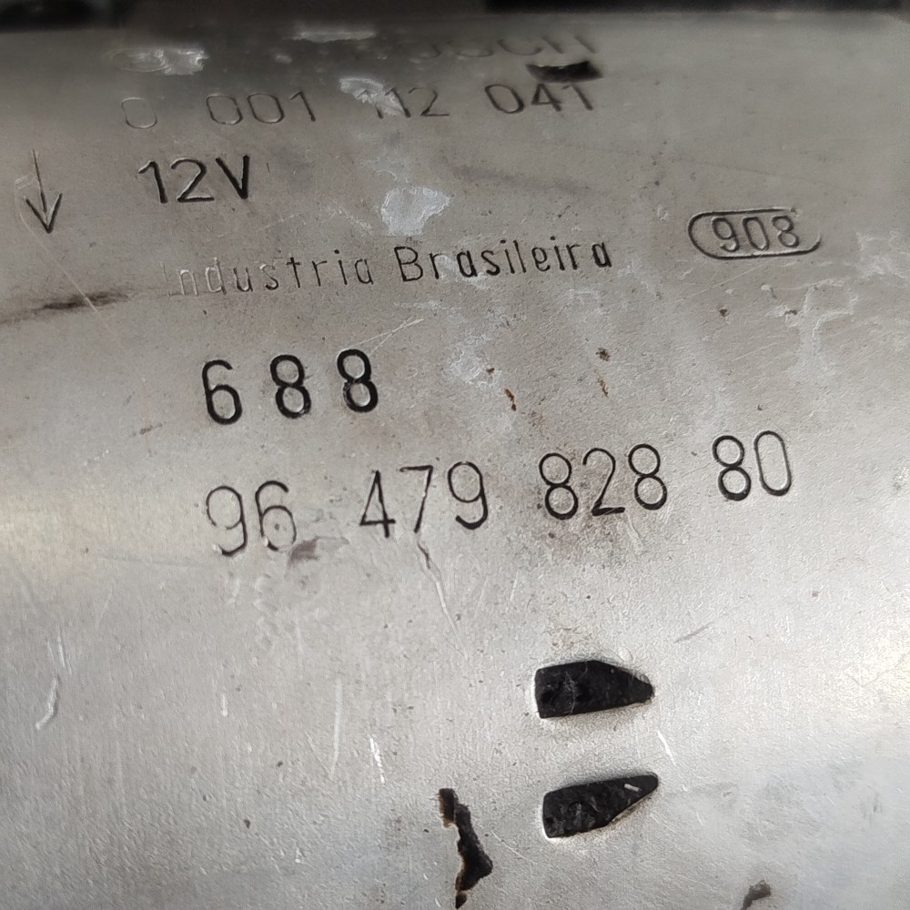 Motor Arranque 1.4 1.6 Citroen C3 Peugeot 206 207 2006 2007 6