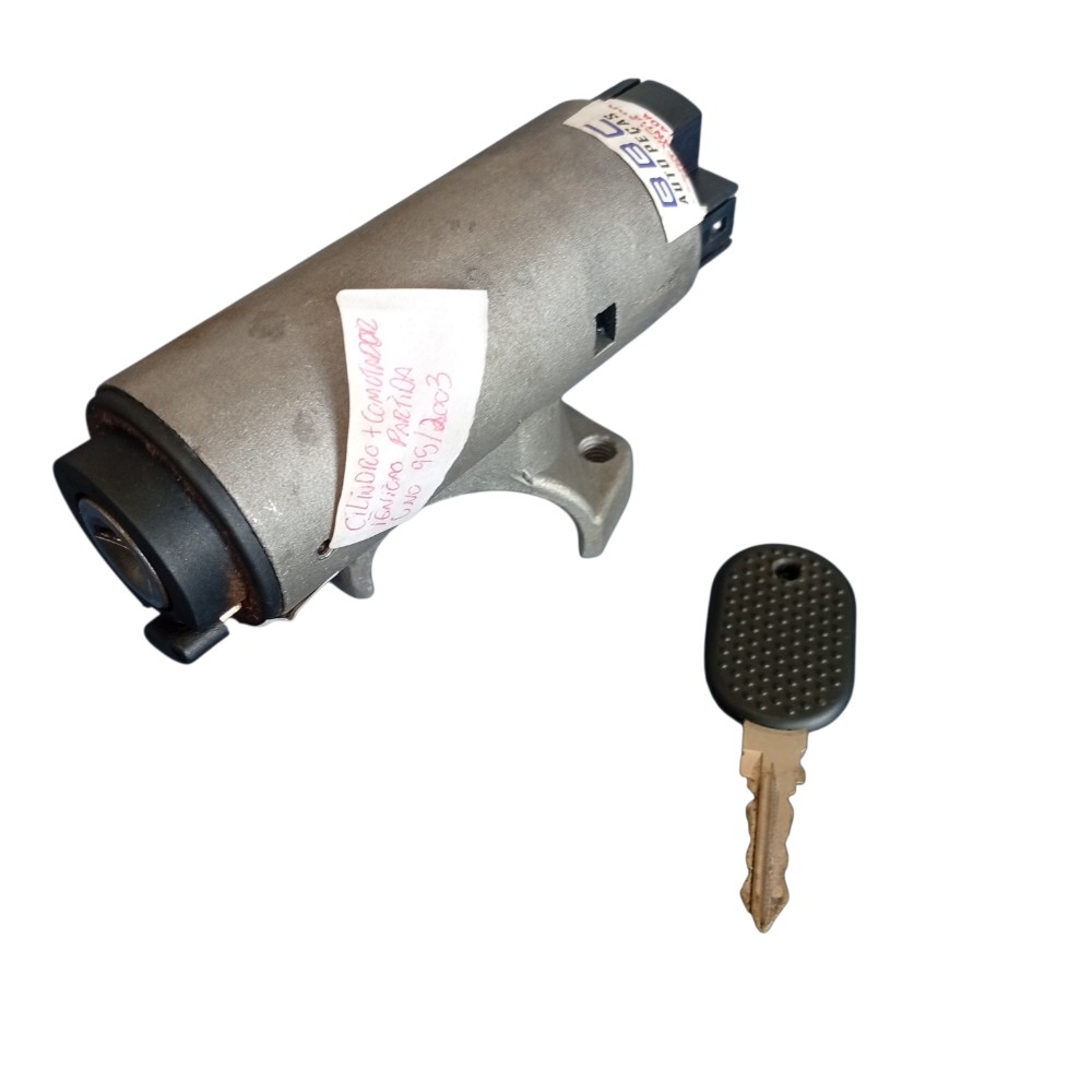 Cilindro Comutador Ignição Com Chave Fiat Uno 1995 A 2003