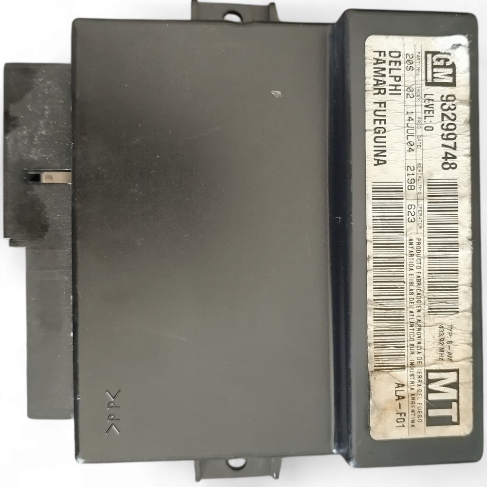 Modulo Central Alarme Gm Astra Vectra Zafira 1994 A 2011