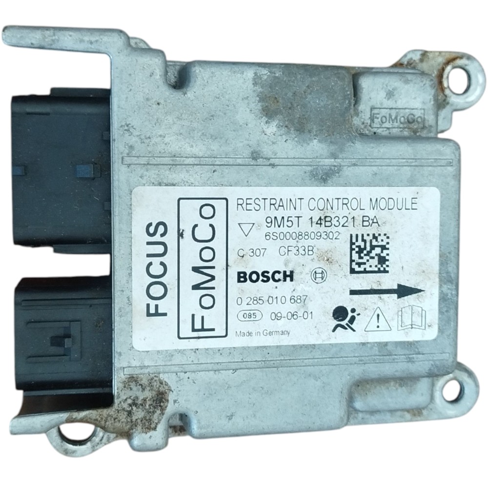 Módulo airbag central impacto ford focus es 2008 a 2013
