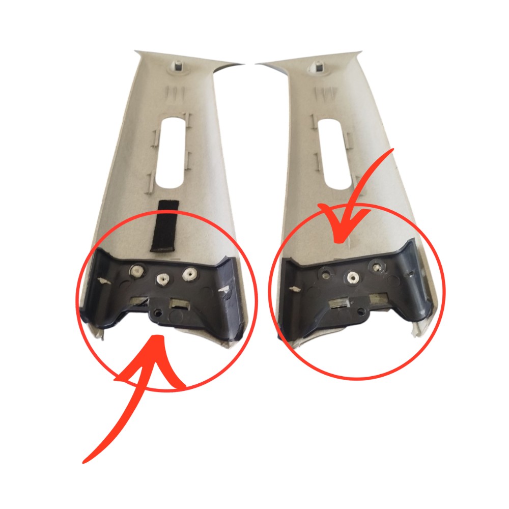 Par acabamento cinto FIAT Siena 2014 c/detalhe