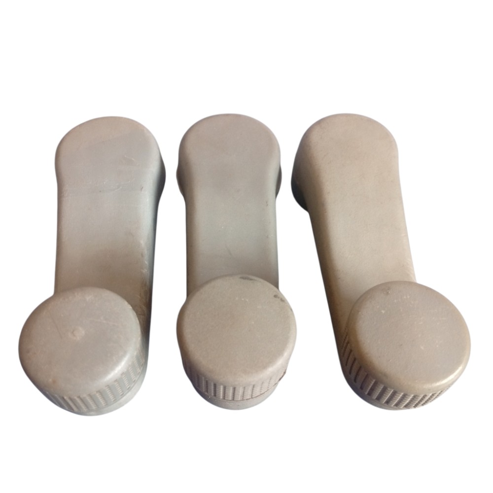 Kit 3 Manivela Vidro Vw Gol Saveiro 1999 A 2013 Original