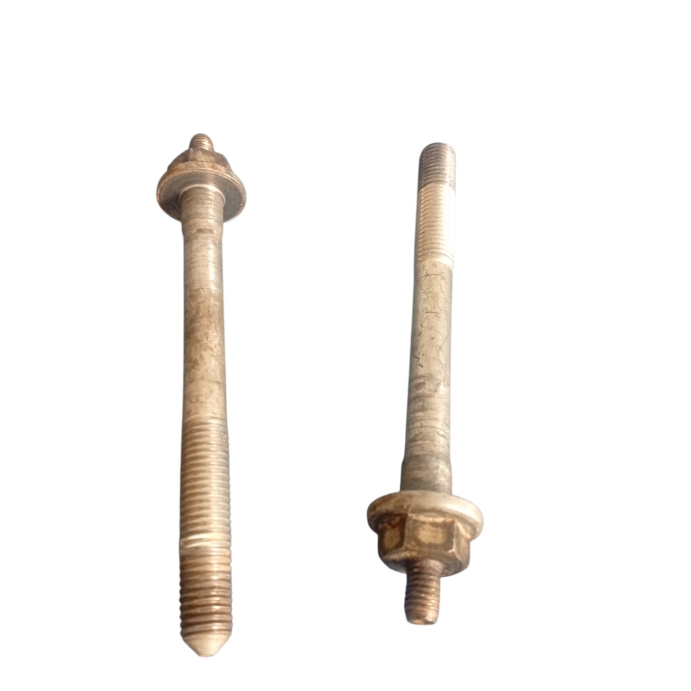 Kit 2 Parafusos Fixação Motor Arranque Vw Fox Gol 2006/11