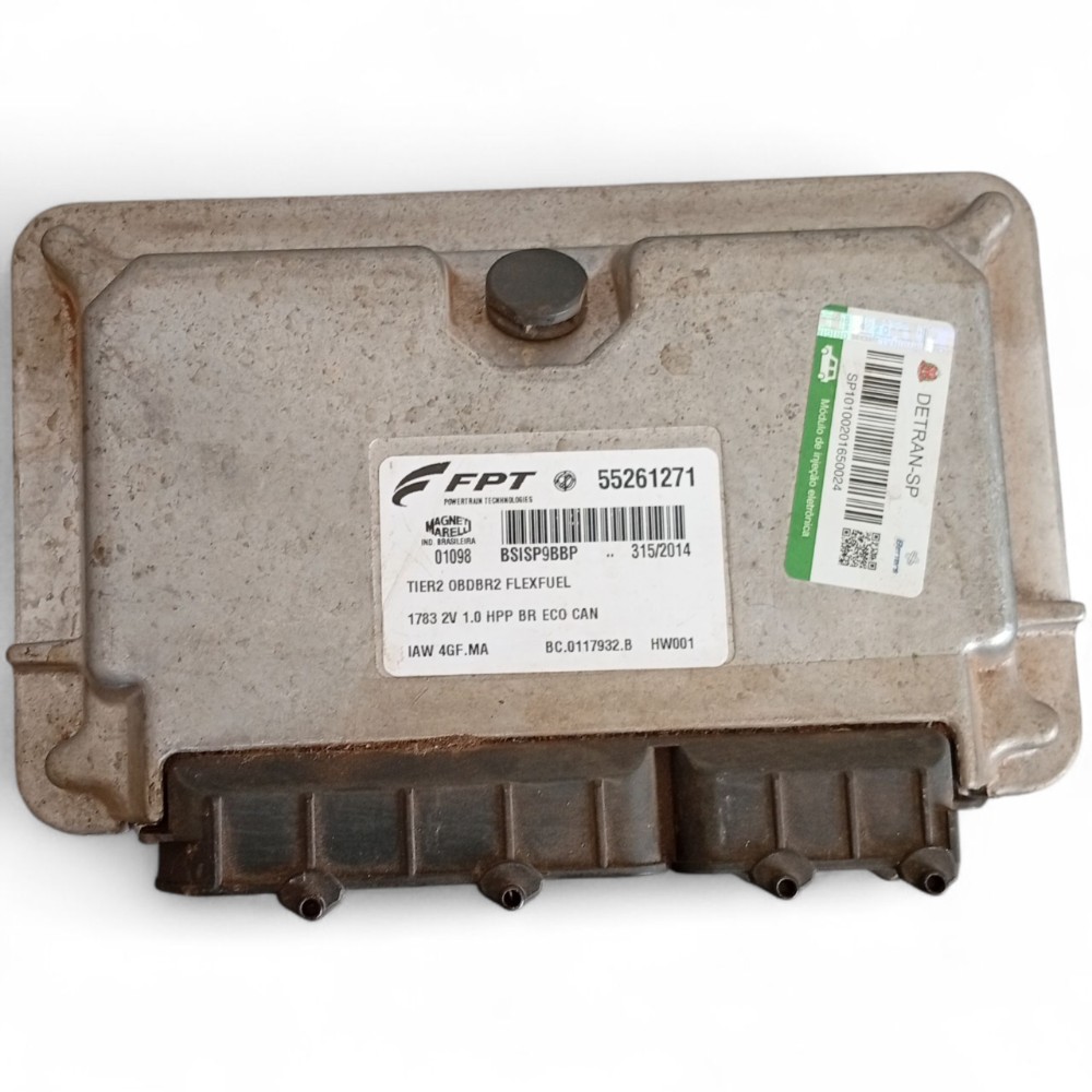 Módulo Injeção Eletrônica Fiat Palio 1.0 2007 2016 Original