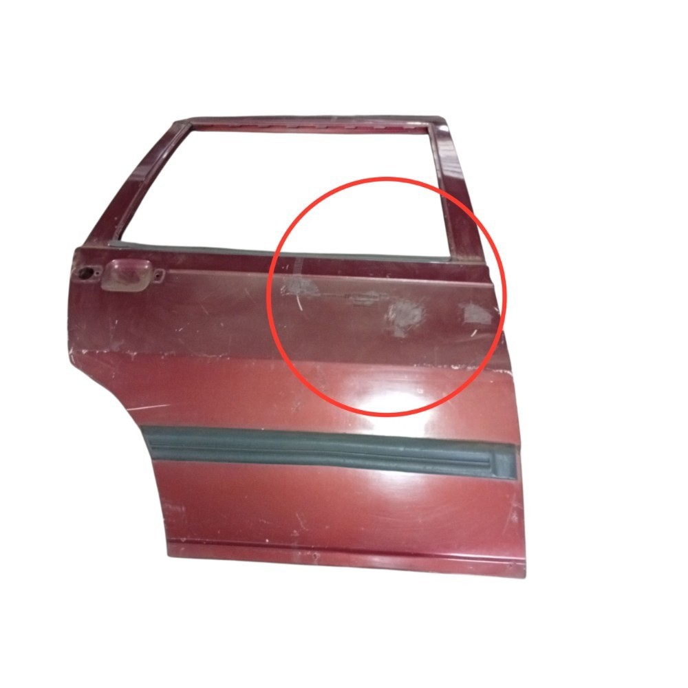 Porta Traseira Direita Fiat Uno 1994 A 2007 C/detalhe Traseira Direita