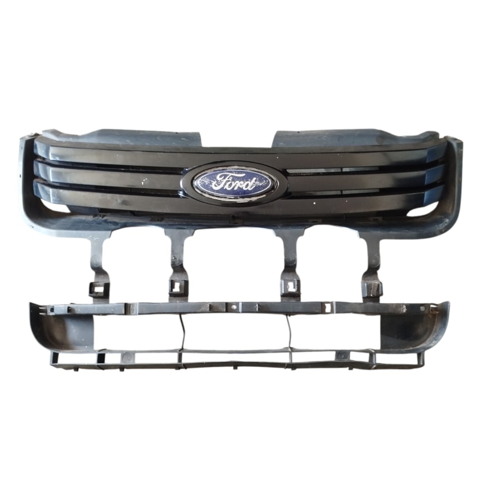Grade Dianteira Emblema Ford Fusion 2006 A 2009 Original Preto