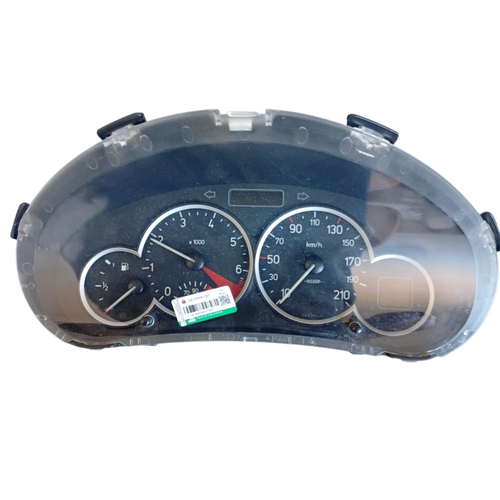Painel Instrumento Peugeot 206 207 2006 A 2008 Original Preto