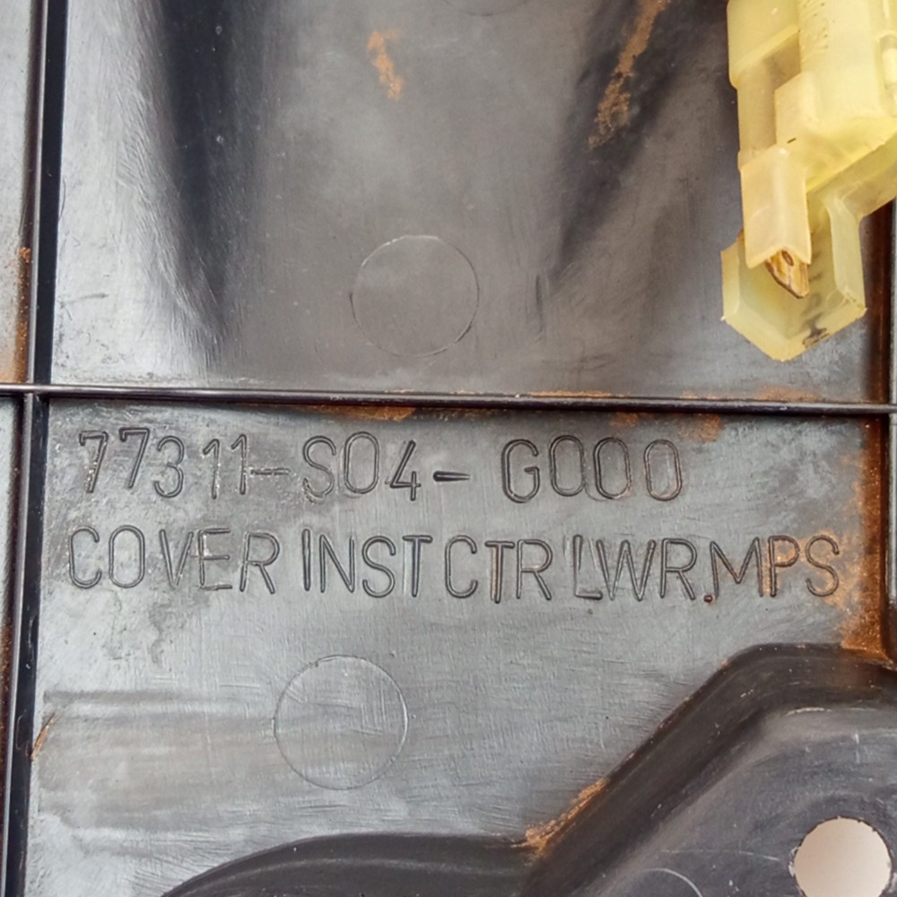 Moldura Acabamento Painel Inferior Honda Civic 1996 A 2000 9