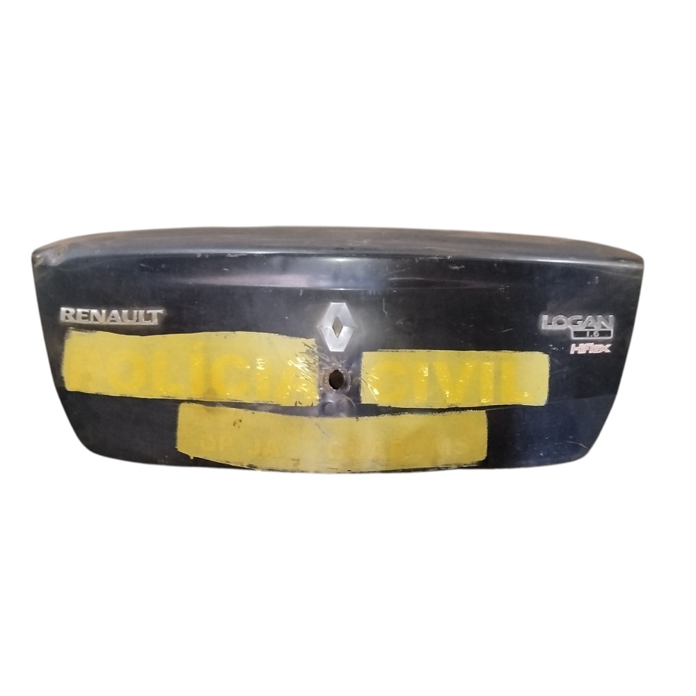 Tampa Traseira Porta Malas Renault Logan 2007 A 2014