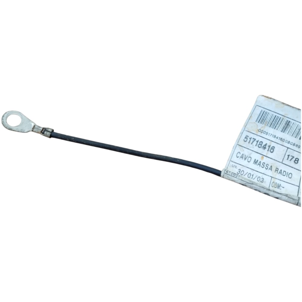 Cabo Negativo Radio Fiat Argo Cronos 1.3 2017 2023 Original 4