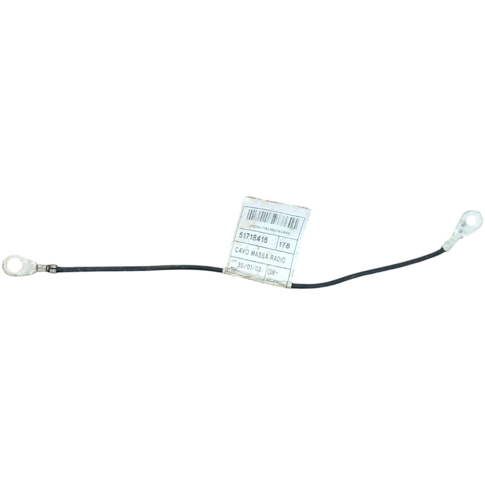 Cabo Negativo Radio Fiat Argo Cronos 1.3 2017 2023 Original