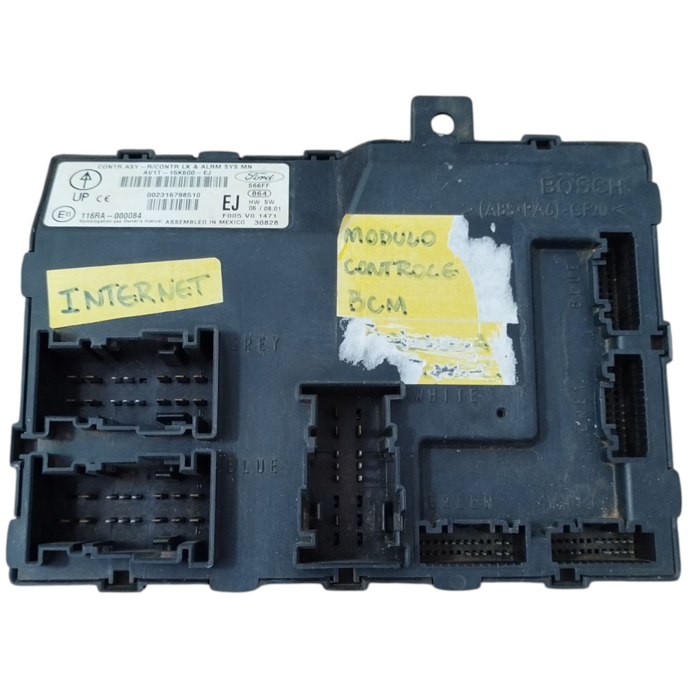 Modulo Conforto Bsi Ford New Fiesta 2013 2014 Original