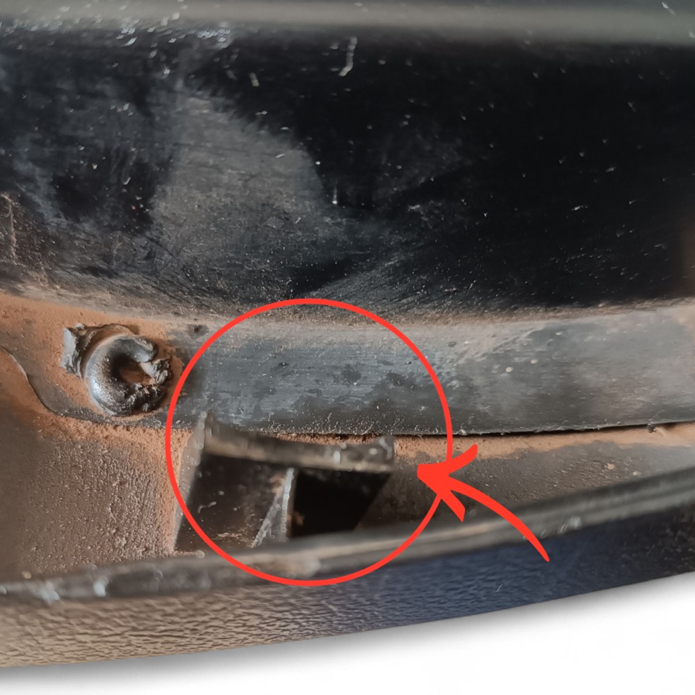 Acabamento Inferior Volante Vw Audi A4 1995 A 1999 C/detalhe 3