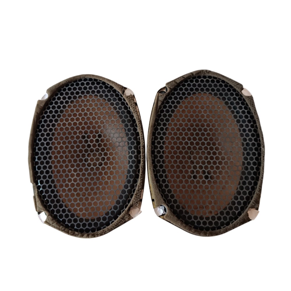 Par Autofalante Tampão Porta Mala Ford Fusion 2009 C/detalhe Preto