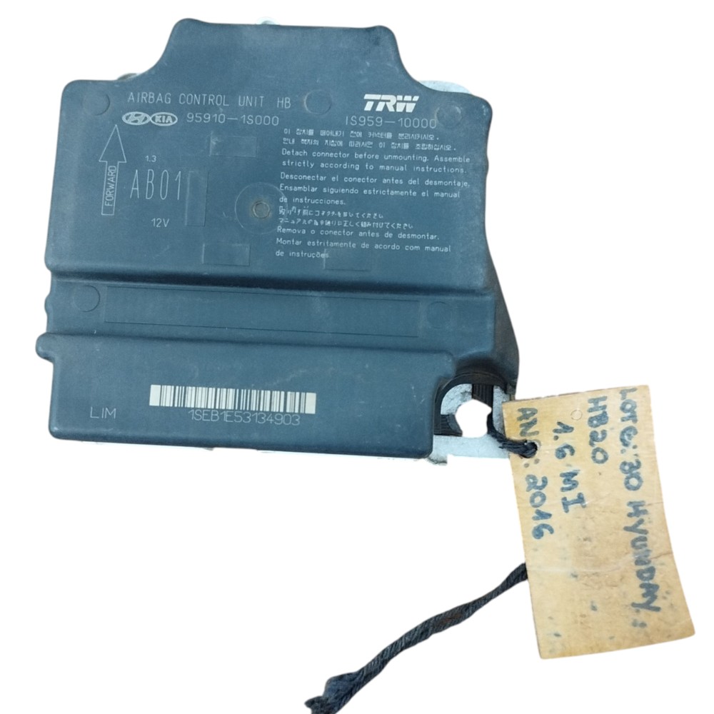 Módulo airbag Hyundai hb20 2012 a 2016 original