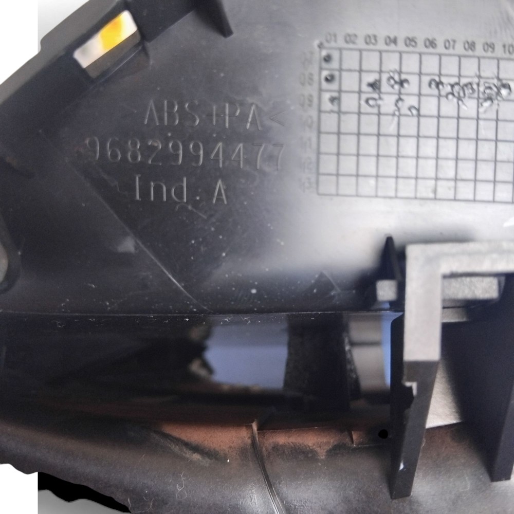 Moldura Difusor Central Ar Painel Peugeot 207 Original 8