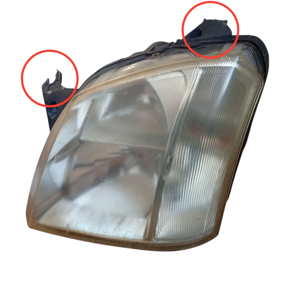 Farol Esquerdo Gm Meriva Joy 2008 Original Com Detalhes