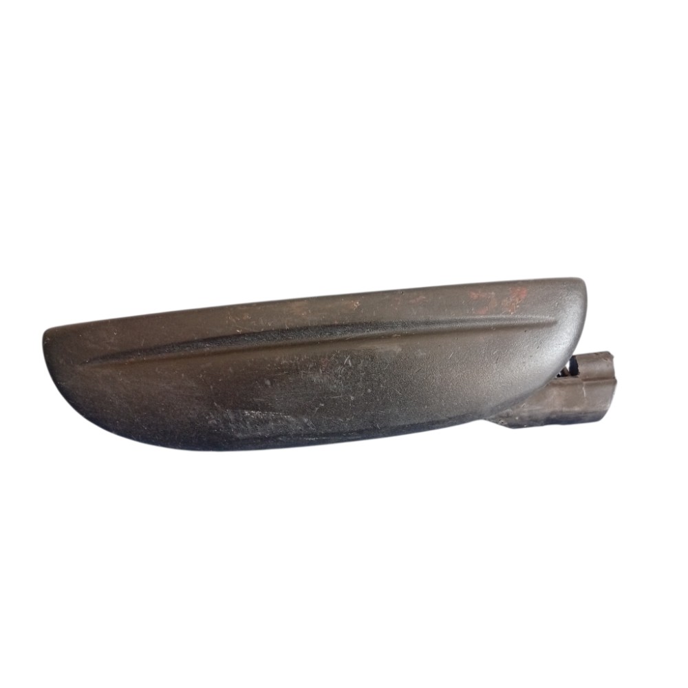 Macaneta Externa Dianteira Direita Fiat Palio 2000 A 2007 Preto Traseira 3