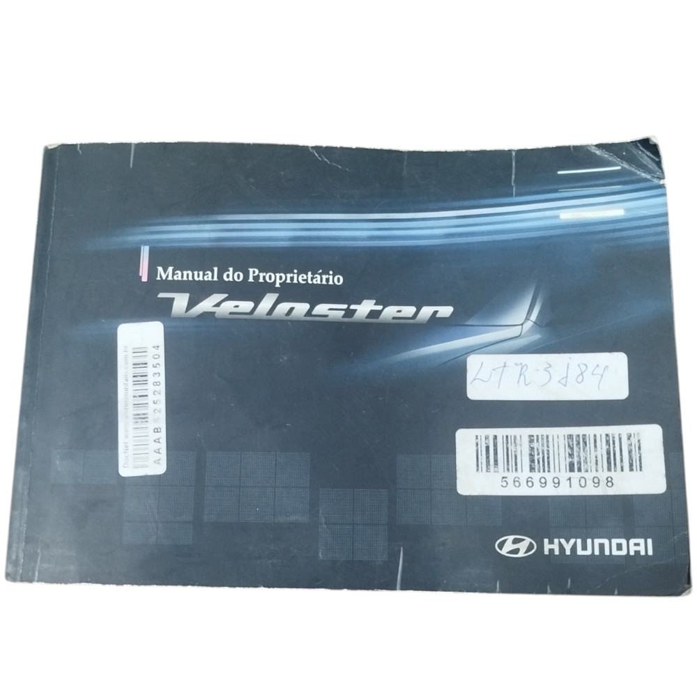 Manual Do Proprietário Hyundai Veloster Original
