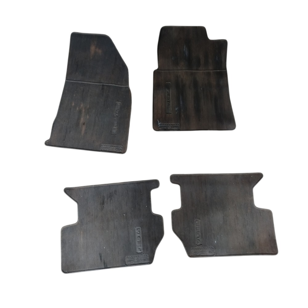 Jogo Tapetes Automotivo Ford Fiesta 2014 Original Preto