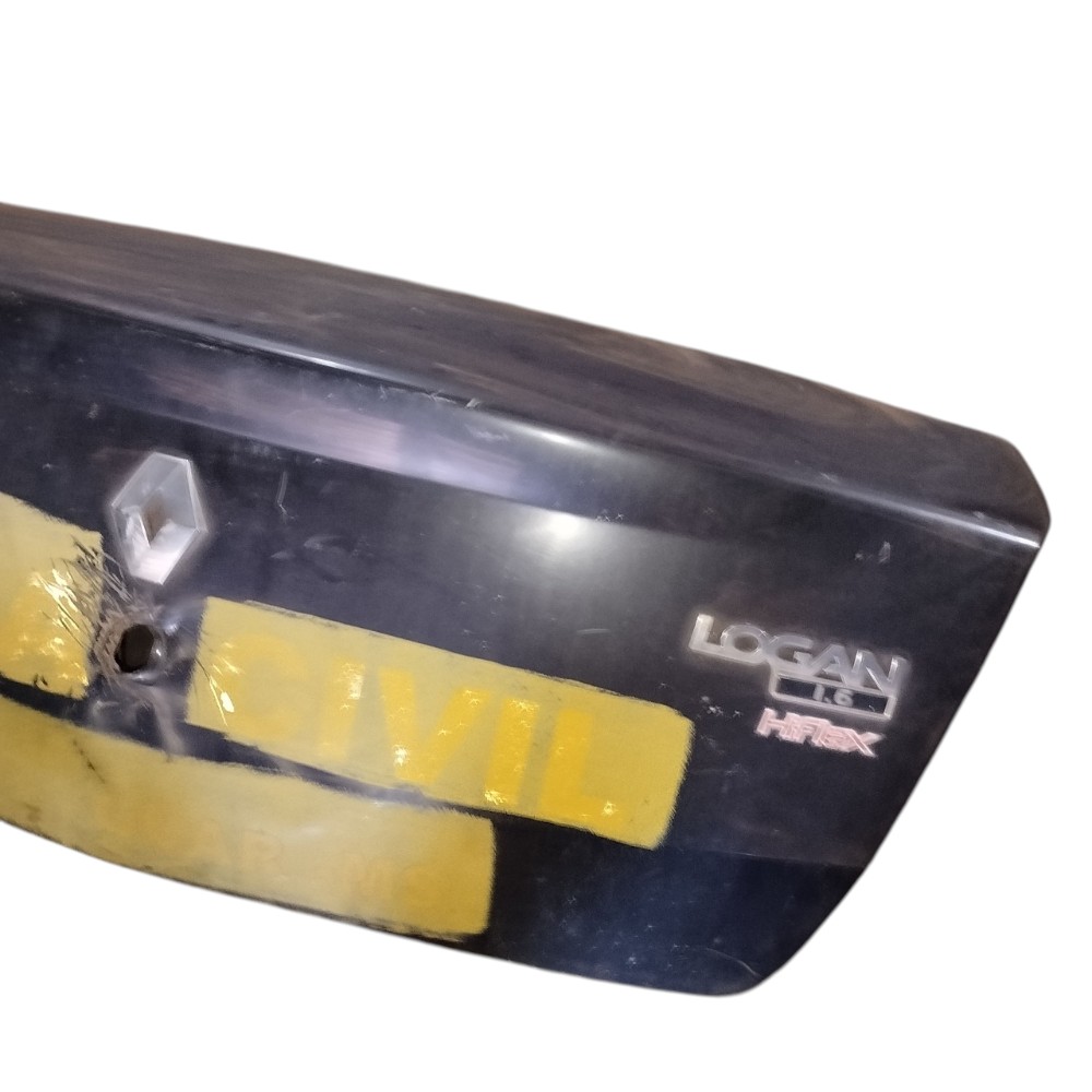 Tampa Traseira Porta Malas Renault Logan 2007 A 2014 3