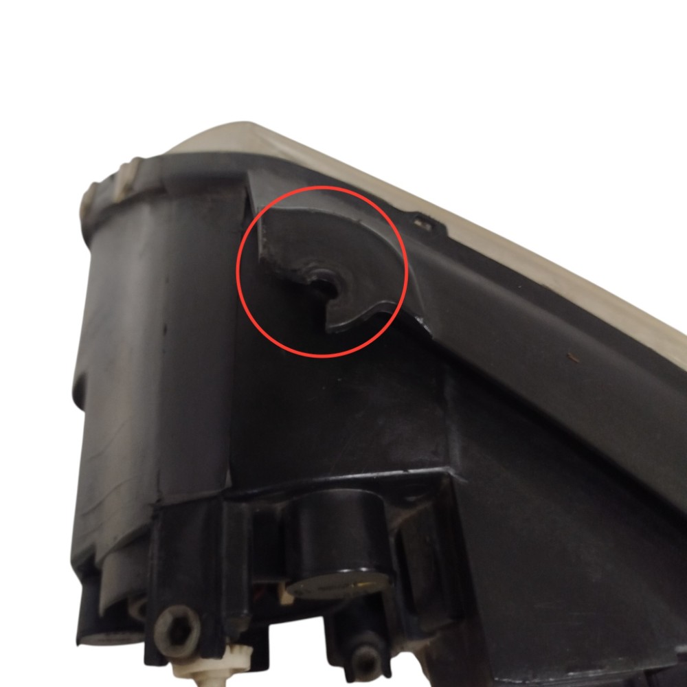 Farol Dianteiro Direito Gol G5 Vw 2009/2008 C/ Detalhe  Direito/passageiro 6