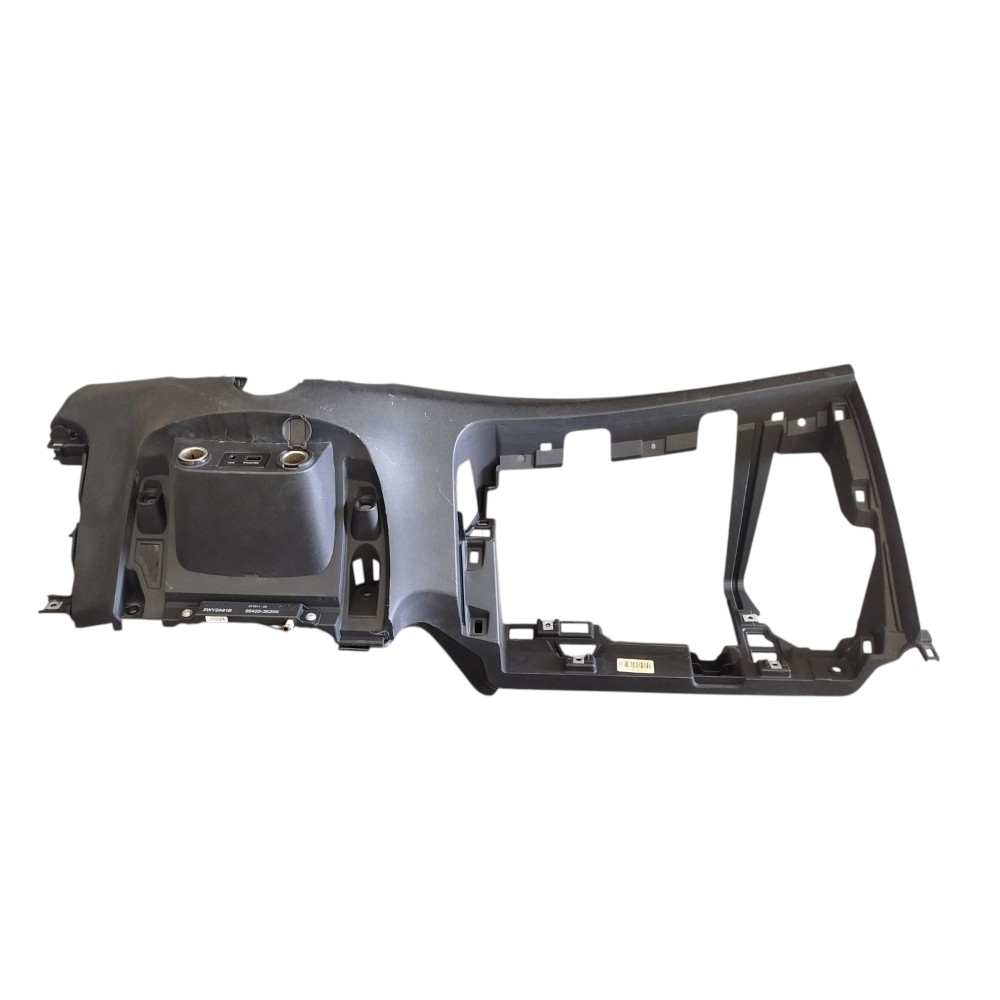 Acabamento Inferior Painel Hyundai Veloster 2011 2012 Preto