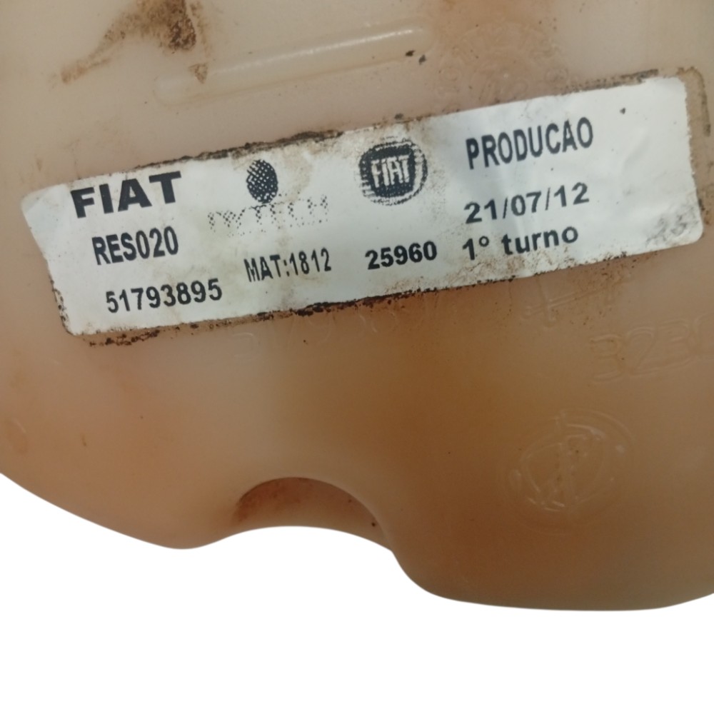 Reservatório Partida Frio Fria Fiat Uno 2005 A 2010 S/tampa