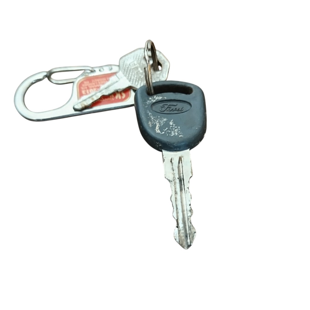 Coluna Direção Ford Scort Hobby Com Chave Original 6